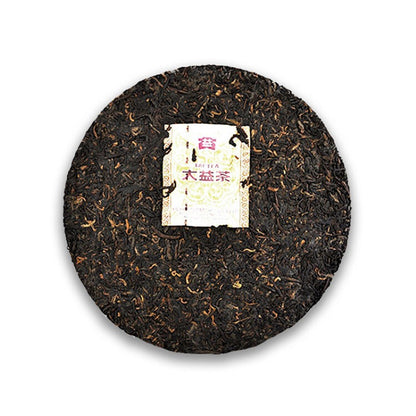 357g Authentic Yunnan 2018 Dayi Classic 8592 Mellow Pu'er Tea Ripe Tea Cake