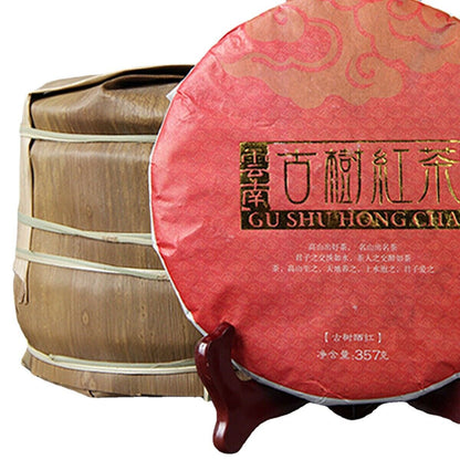 Black Tea Cake Ancient Tree Chinese Health Green Food 357g Red Tea -