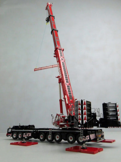 1:50 Mammoet LIEBHERR LTM1650-8.1 Crane Construction Machine Diecast Model