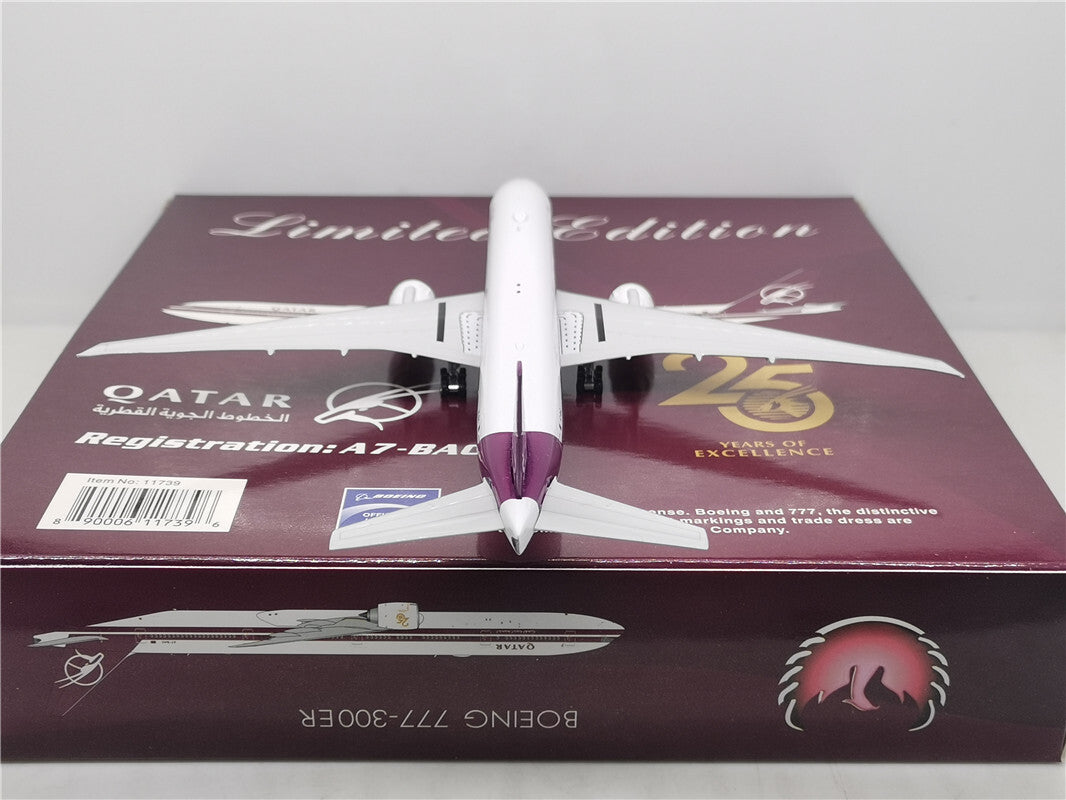 1:400 Phoenix QATAR BOEING B777-300ER Airplane Diecast Aircraft Plane Model