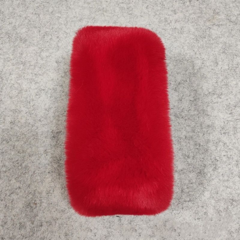 Women Scarves Solid Color Winter Warm Thicken Wraps Shawl 100x13cm Imitation Fur
