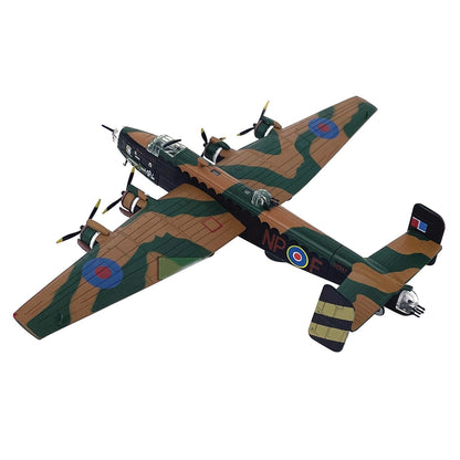 16cm Diecast 1/144 WWII For Handley Page Halifax B.Mk III Bomber Model Toy Gift