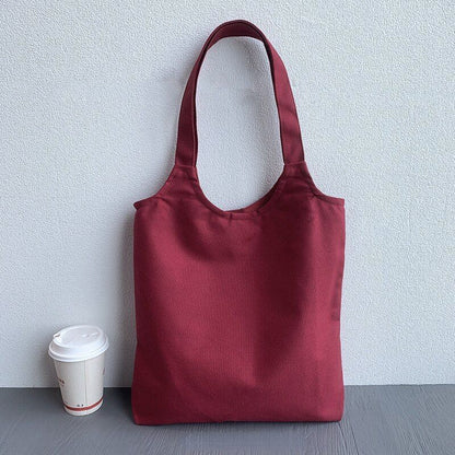 Canvas Totes Large Shoulder Bags Shopping Purse Handbag Tote Pouch 42*38 CM Bags
