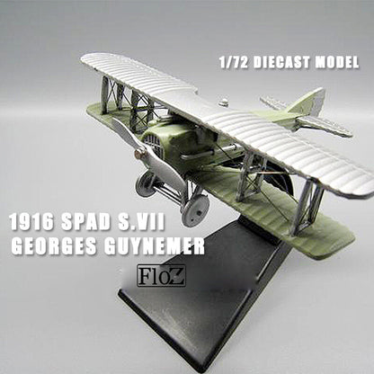 1916 SPAD S.VII GEORGES GUYNEMER 1/72 diecast plane model aircraft AMER