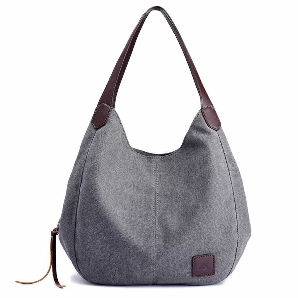 Women Large Canvas Handbag Shoulder Bag Travel Messenger Tote Purse Hobo Bags