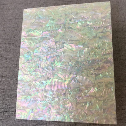 Abalone Shell Sheets Natural Mother Of Pearl Laminate Craft Carved Inlay 14x12cm