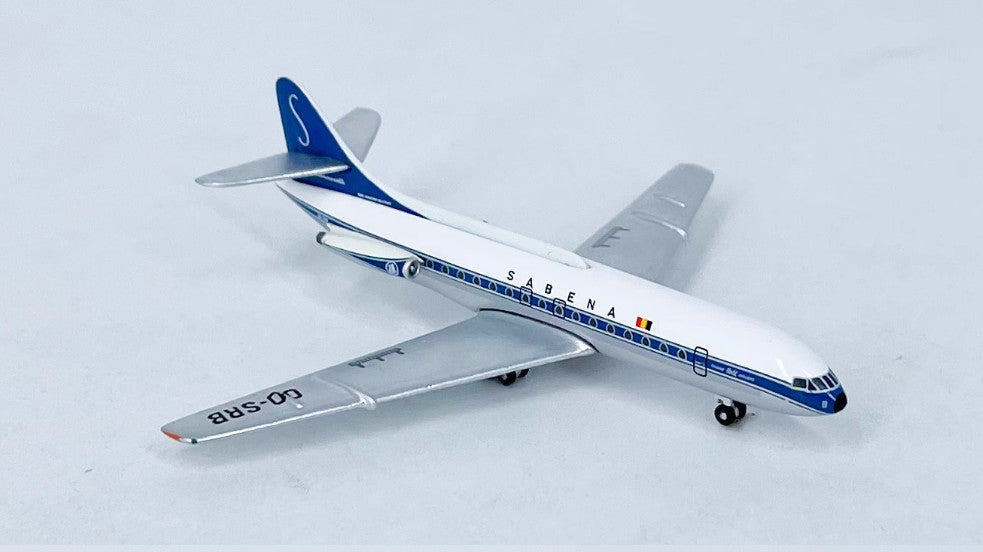 1:500 InFlight SABENA Sud SE-210 Passenger Plane Airplane Diecast Aircraft Model