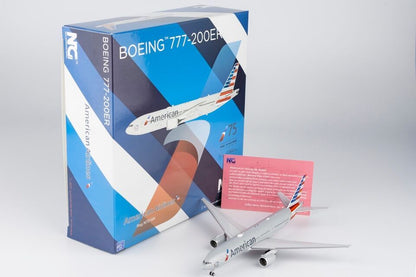 1:400 NG Model American BOEING 777-200ER Passenger Airplane Diecast Plane Model