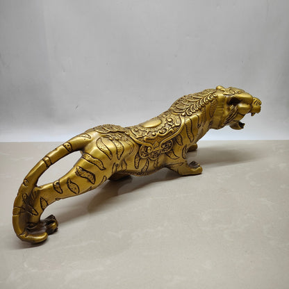 Chinese Antique Bronze Tiger Ornaments Collect