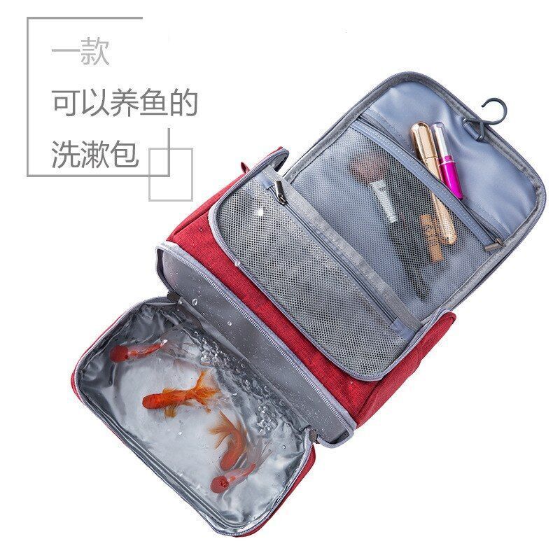Hanging Make Up Bag Oxford Travel Organizer Cosmetic Bags Case Wash Toiletry Bag