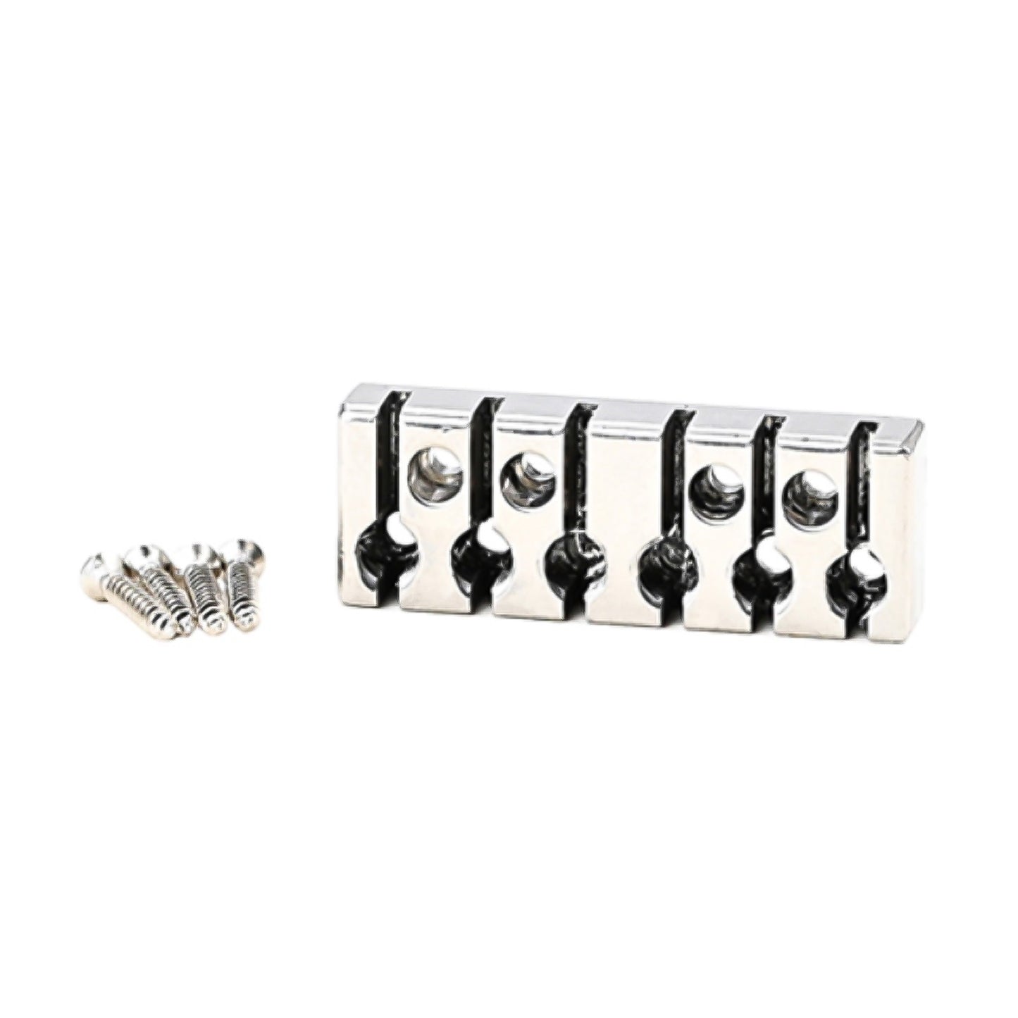 6 String Zinc Alloy Classical Guitar Locking Nuts for Headless Electric Guitar