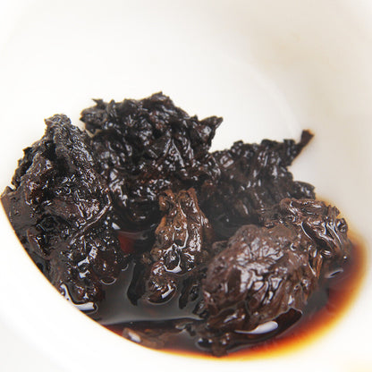 Aged Golden Bud Lao Cha Tou Pu-erh Loose Tea Ripe Nubs Nugget Puer Tea