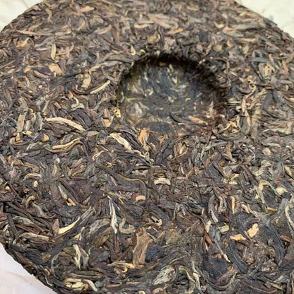 2002 Yunnan Aged Puerh Tea Banzhang Old Tea Pu-erh Raw Tea Cake Puer Tea 357g