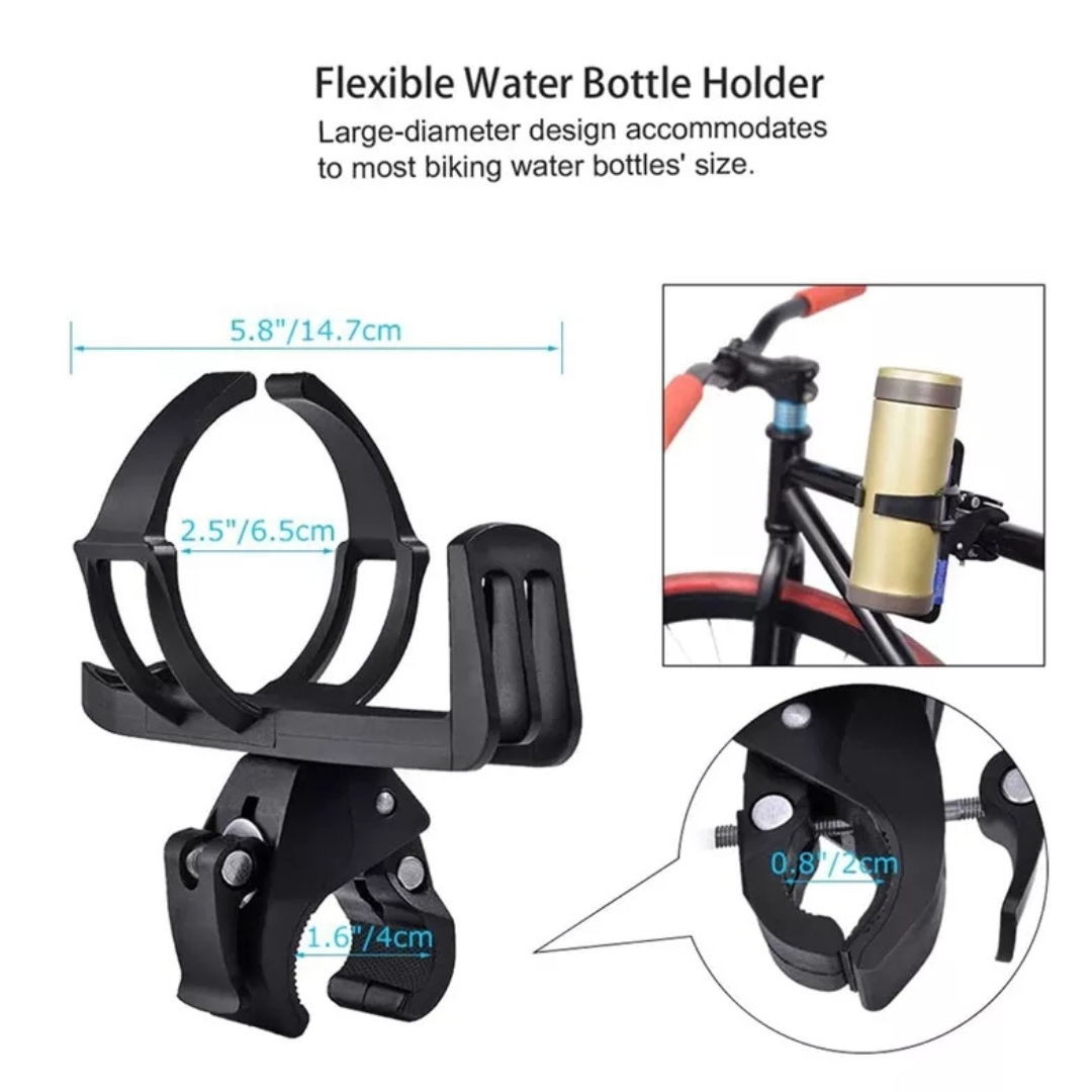 Sujetador para poner Agua en la Bicicleta Sostenedor de Botella para Ciclista