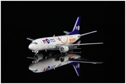 1:400 JC Wings YTO Airlines BOEING 737-300 Airplane Diecast Plane Aircraft Model