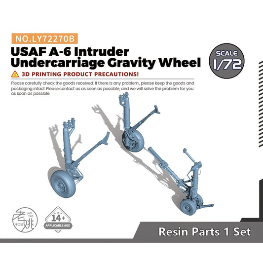 LY72270B 1/72 Model Upgrade Parts USAF A-6 Intruder Undercarriage Gravity Wheel