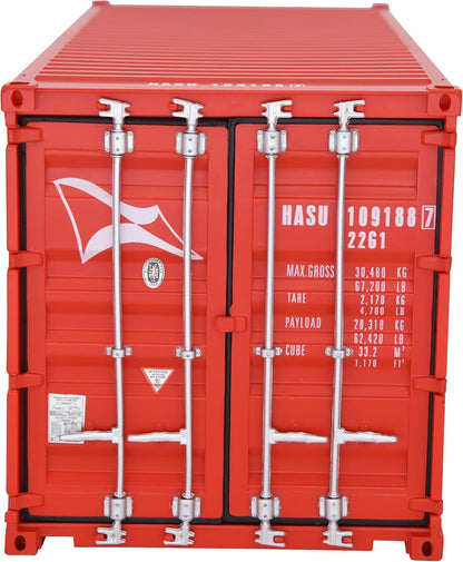 1:20 Hamburg SUD 20GP Shipping Container Model Abs Resin & Wood Toy Decoration