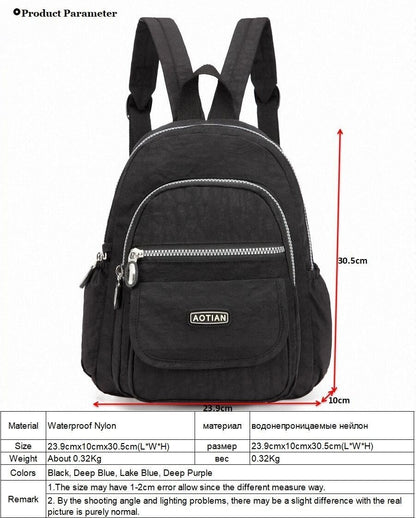 Nylon Backpacks Lightweight Strong Small Cycling Hiking Camping Travel Outdoors