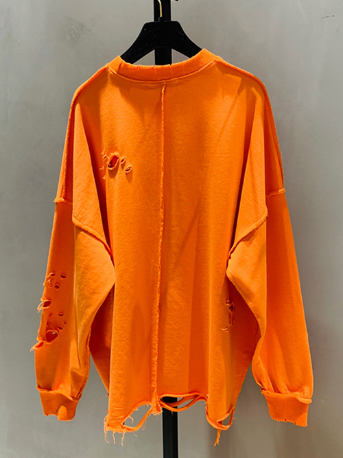 2023 New Fashion Hollow Out Sweatshirt For Women Round Neck Long Sleeve