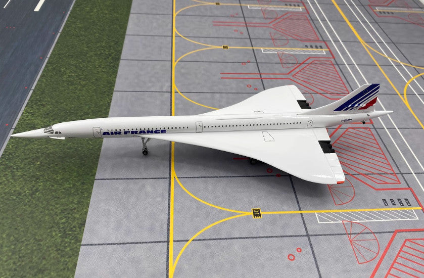1:200 31CM Hogan AIR FRANCE Concorde Passenger Airplane Diecast Aircraft Model
