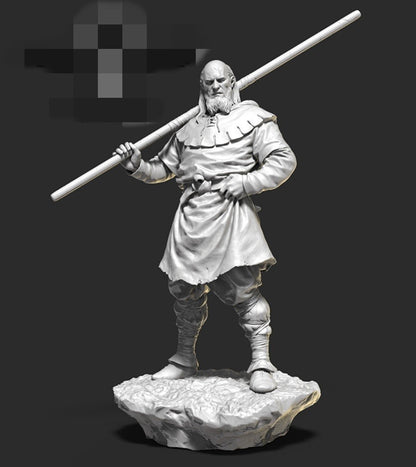 1:24 Resin Figures Model Kit 75 mm Movie role Viking Warrior G247 garage kit