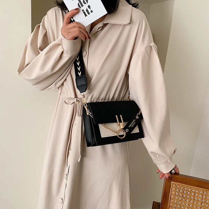 Bags Casual Shoulder Bags Contrast Color Ladies Bags