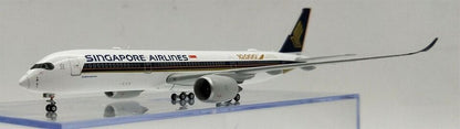 1:400 JC Wings SINGAPORE AIRLINES AIRBUS A350XWB Passenger Plane Diecast Model