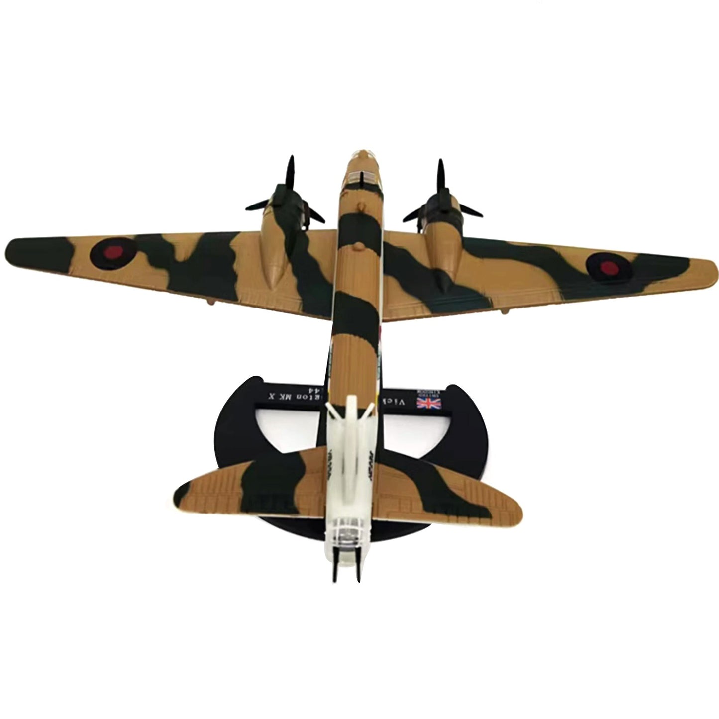 1/144 WWII UK Vickers Wellington Bomber Finished Model Plane High Restoration
