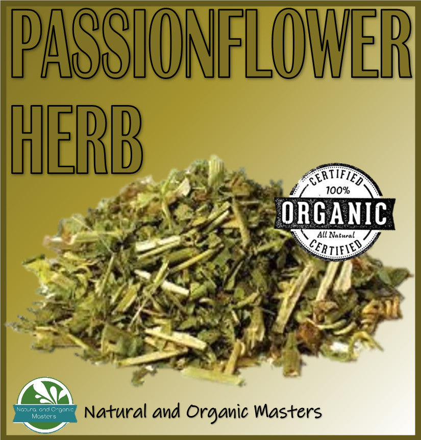 PASSIONFLOWER HERB - Organic Tea- Passiflora incarnata - Herbal Passion Flower