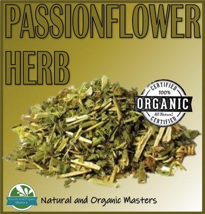 PASSIONFLOWER HERB - Organic Tea- Passiflora incarnata - Herbal Passion Flower