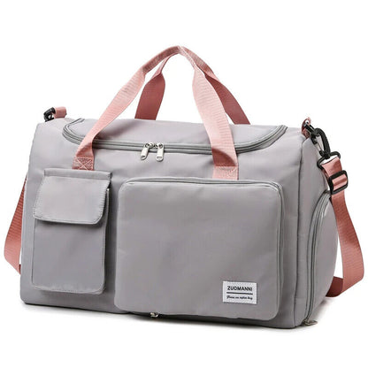Carry On Travel Bag Weekender Overnight Bags Shoe Compartment Sports Bags Women
