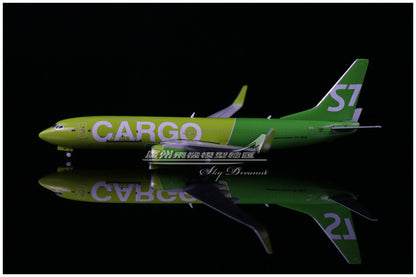 1:400 GeminiJets S7 Airlines BOEING B737-800 Airplane Diecast Plane Craft Model