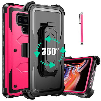 For Samsung Galaxy Note98 Shockproof Case, w/ Belt Clip Stand Rugged Phone Cover
