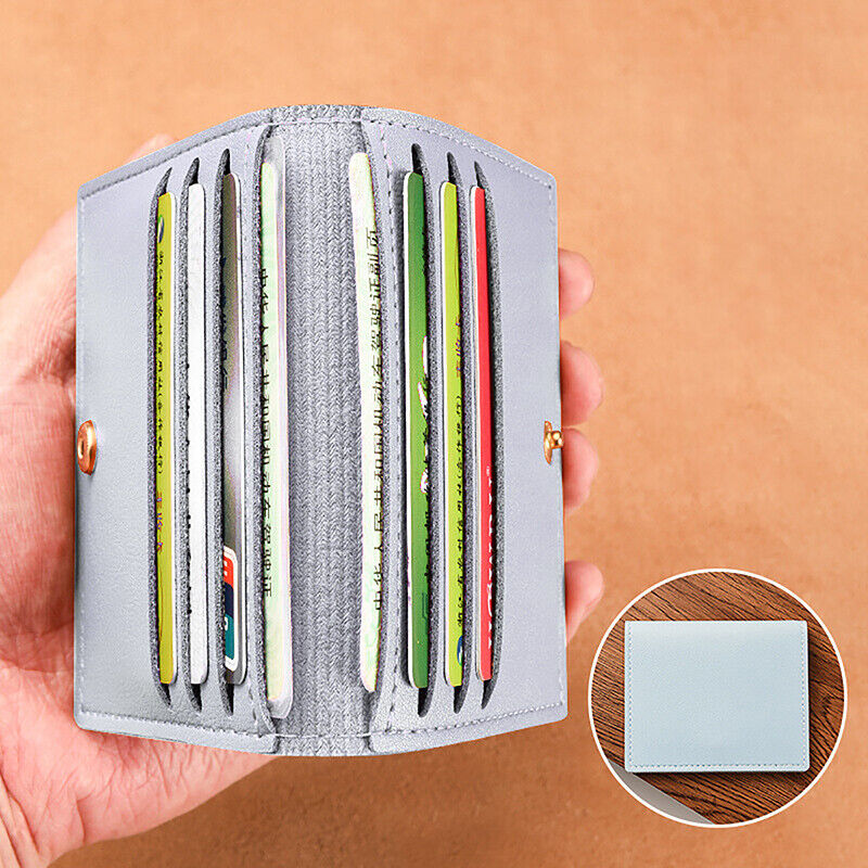 1Pc Card Bag Compact Bank ID Card Case Driver's License Wallet Card Holder