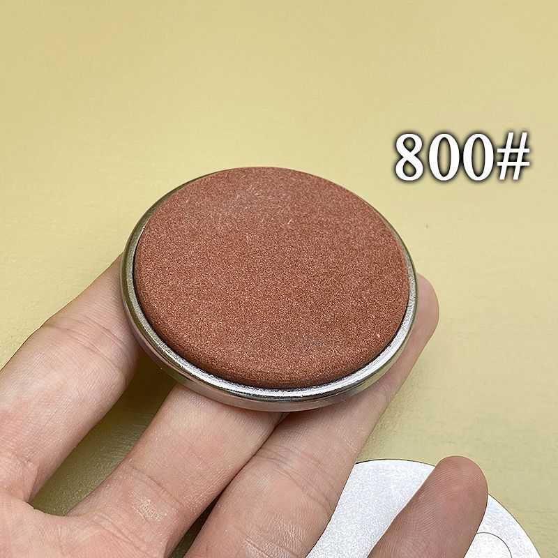 Magnetic Knife Holder Ceramic 240~1200 Grit Whetstone Sharpener Disc Accessories