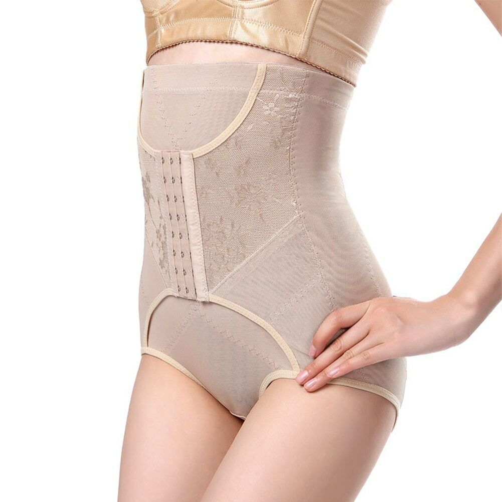 Women Body Shaper Trainer Tummy Slimming Breathable Belt Waist Control Briefs