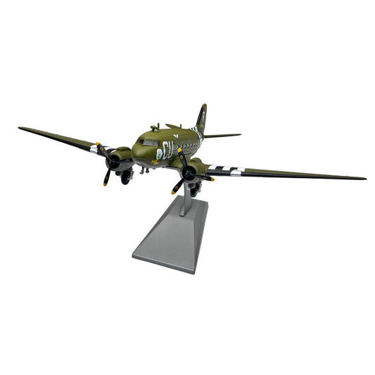 WWII USA C-47 CU 1/100 diecast plane model aircraft