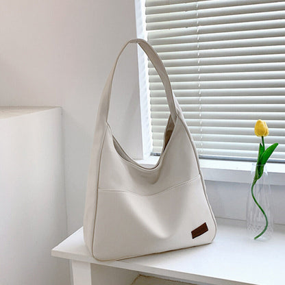 PU Leather Shoulder Bag Messenger Bag Tote Bag Large Capacity Handbags Casual