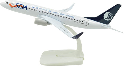 1:400 20cm B737-800 China Shandong Airlines Metal Airplane Model Plane Toy Plane