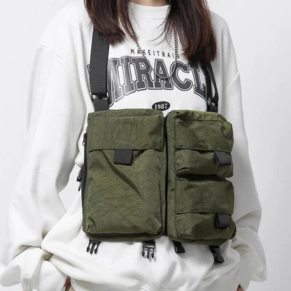 Unisex Chest Rig Tactical Chest Bags Bullet Bag Vest Bag Tactics Waist Pack