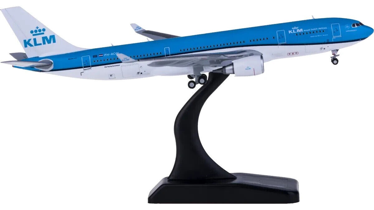 1:400 GeminiJets KLM AIRBUS A330-200 Passenger Airplane Diecast Aircraft Model