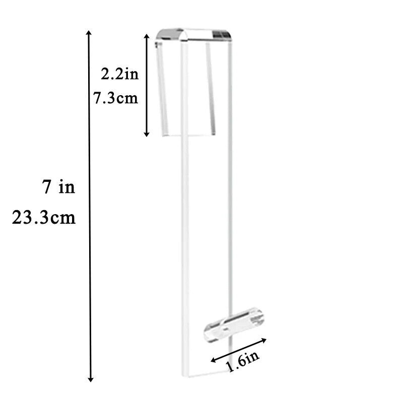 Over Glass Door Hooks Stainless Steel S-Shape Holder Bathroom Shower Towel Racks