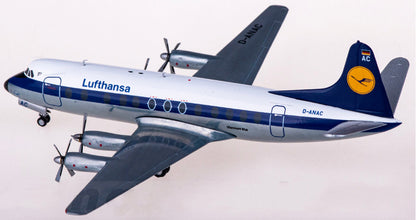 1:200 Herpa Lufthansa Vickers Viscount 800 Passenger Airplane Diecast Model