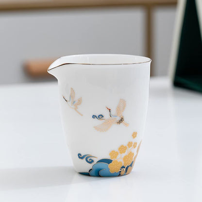 210ml Porcelain Fair Cup Household Filter Tea Cup Tea
