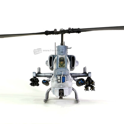 1:48 FOV US Marine AH-1W Light Attack Helicopter Camp Pendleton Diecast Model