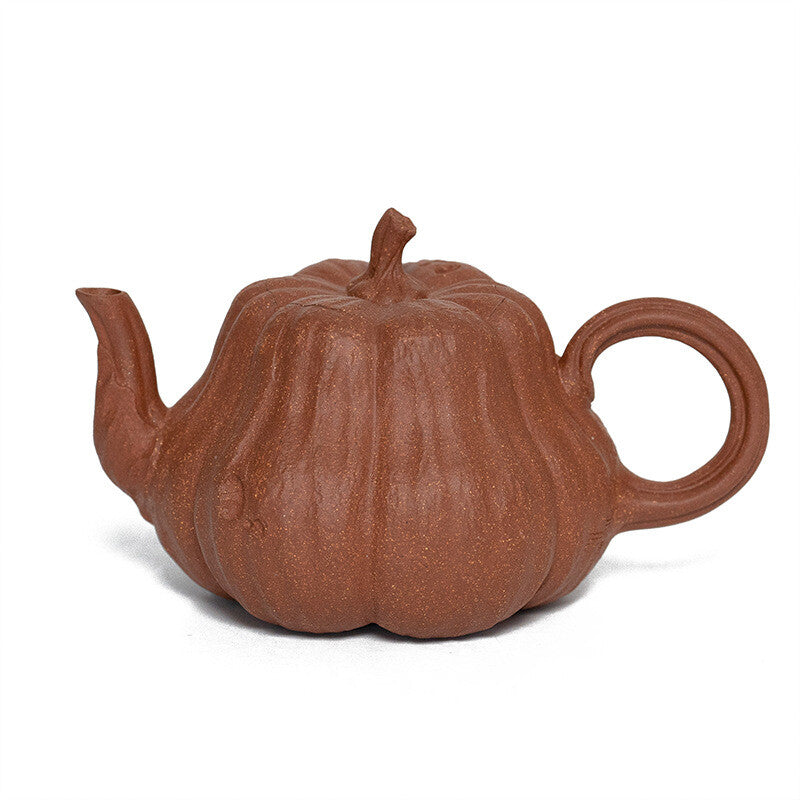 120cc Chinese Yixing Handmade Zisha Teapot Jiangponi Pumpkin Gongfu Tea Pot