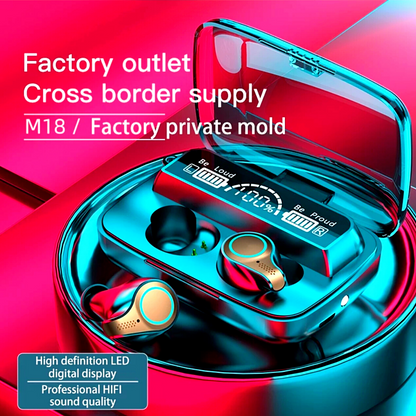 Wireless Headphones Bluetooth 5.0 TWS Earphones In-Ear Pods For Smart Phone Cell