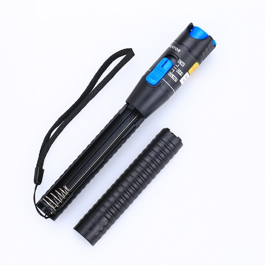 1mW 5Km Plastics Fiber Optical Visual Fault Locator Cable Tester Tool Equipment