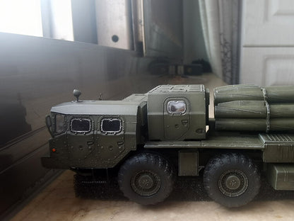 1:72 Russian Tornado Multiple Self-Propelled Rocket Artillery Model Collection