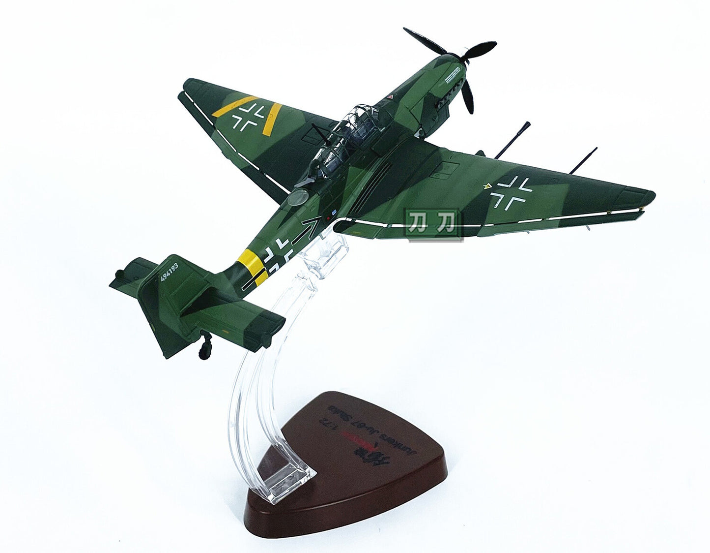1:72 PANZERKAMPF Junker J-87 Stuka Bomber Fighter Diecast Military Plane Model